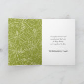 Waterverf SEASON GREETINGS Kaart (Binnen)