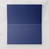 Waterverf Seaweed Beach Thed Wedding Place Card Plaatskaartje (Binnenkant ongevouwen)