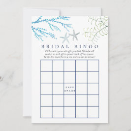 Waterverf Seaweed Beach Thormal Bridal Bingo