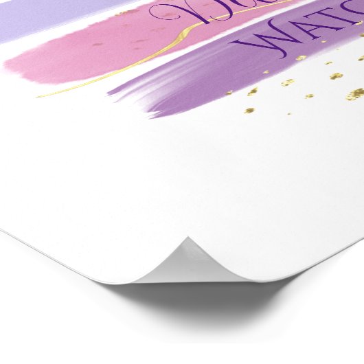 Waterverf Self Care Checklist Poster (Hoek)