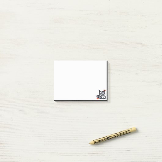 Waterverf Semi Tractor Trailer Truck Post-it® Notes