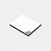 Waterverf Semi Tractor Trailer Truck Post-it® Notes (Schuin)