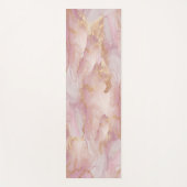 Waterverf Seraphina roze en gouden yogamat (Voorkant)
