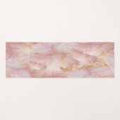 Waterverf Seraphina roze en gouden yogamat (Voorkant (horizontaal))