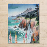 Waterverf Serene kustlandschap Wildflower Legpuzzel<br><div class="desc">Ontspan en kom tot rust met deze serene puzzel met een waterverf kustlandschap en levendige wilde bloemen. Ontsnap naar de kalmerende schoonheid van de kust terwijl je dit vredige tafereel samenstelt,  ideaal voor zowel puzzelliefhebbers als liefhebbers van natuur!</div>
