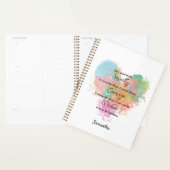 Waterverf Serenity Prayer Planner (Display)