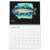 Waterverf serie: Fish Aura 3 Kalender (Jan 2027)
