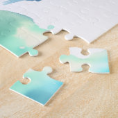 Waterverf serie: Makreel Legpuzzel (Zijkant)