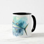 Waterverf serie: Makreel Mok (Voorkant rechts)