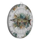 Waterverf serie: Pike Dartbord (Voorkant Links)