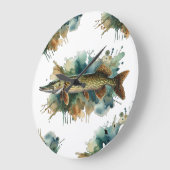 Waterverf serie: Pike Grote Klok (Hoek)