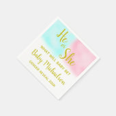 Waterverf Servet (Hoek)