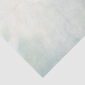 Waterverf Shabby chique pastel groene vlinders Tissuepapier (Detail)