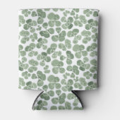 Waterverf Shamrock Clover Patterned Blikjeskoeler (Voorkant)