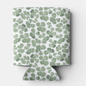 Waterverf Shamrock Clover Patterned Blikjeskoeler (Achterkant)