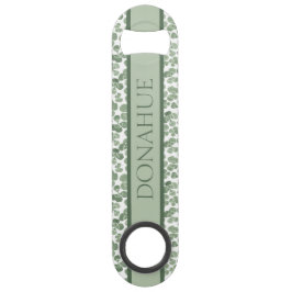 Waterverf Shamrock Clover Patterned Speed Flessenopener