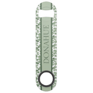 Waterverf Shamrock Clover Patterned Speed Flessenopener