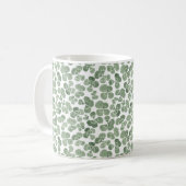Waterverf Shamrock Clover St. Patrick's Day Koffiemok (Voorkant links)