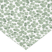 Waterverf Shamrock Clover St. Patrick's Day Korte Tafelloper (Hoek)