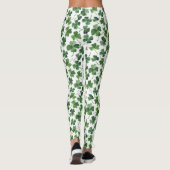 Waterverf Shamrock Leggings (Achterkant)