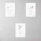 waterverf SHE kinderkamer bijbel vers poster Muurkunst Sets (Voorkant)