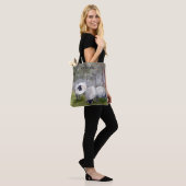 Waterverf Sheep - Gepersonaliseerd Tote Bag (Op model)
