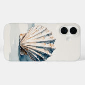 Waterverf Shell iPhone / iPad case (Achterkant (horizontaal))