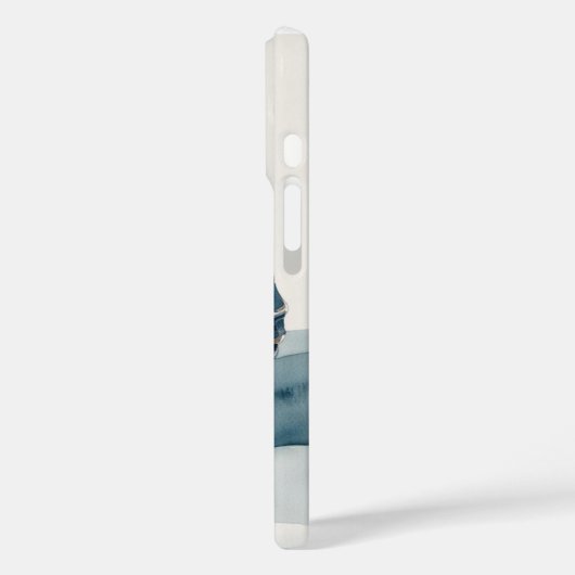 Waterverf Shell iPhone / iPad case (Achterkant / Links)