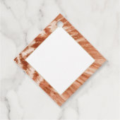 Waterverf Shell Print Border Gift Label (Voorkant)