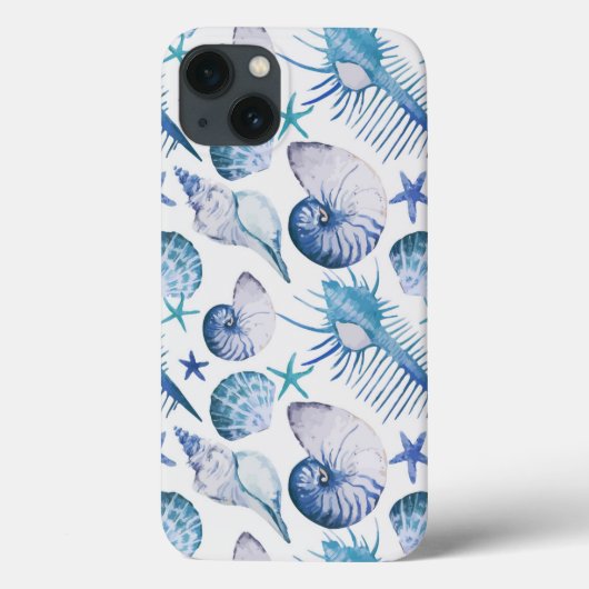 Waterverf Shells Case-Mate iPhone Case (Achterkant)