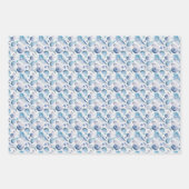 Waterverf Shells Inpakpapier Vel (Voorkant 3)