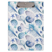 Waterverf Shells Klembord (Voorkant)