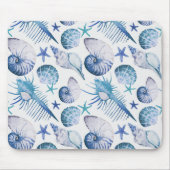 Waterverf Shells Muismat (Voorkant)