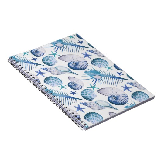 Waterverf Shells Notitieboek (Rechterzijde)