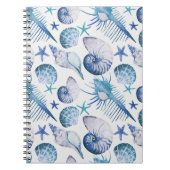 Waterverf Shells Notitieboek (Voorkant)