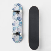 Waterverf Shells Persoonlijk Skateboard (Voorkant)
