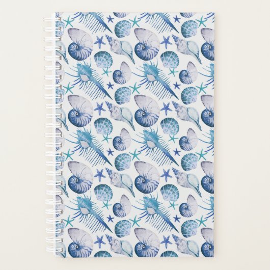 Waterverf Shells Planner (Voorkant)