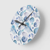 Waterverf Shells Ronde Klok (Hoek)