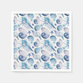 Waterverf Shells Servet (Voorkant)