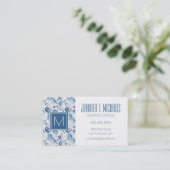 Waterverf Shells Visitekaartje (Staand voorkant)