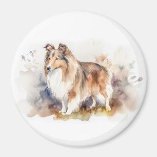 Waterverf Sheltie Magneet