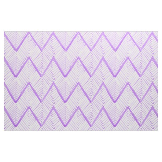 Waterverf Shibori Primitive Zig Zag Coordinate Stof (Fat Quarter)