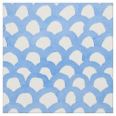 Waterverf Shibori Wave Coordinate Stof (Swatch)