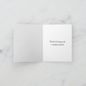 Waterverf Siamese Cat Kaart (Binnen)