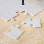 Waterverf Siamese kat kleurrijk portret Legpuzzel (Zijkant)