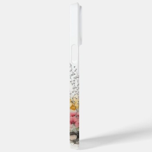 WATERVERF SIBERIAN HUSKY PUPPY DOG Case-Mate iPhone CASE (Achterkant / Rechts)