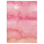 Waterverf Siberische Husky kleurrijke kunst Klembord (Achterkant)