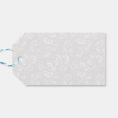 Waterverf Siciliaanse Lemons Happy Birthday Cadeaulabel (Achterkant Horizontaal)