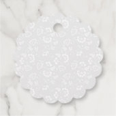 Waterverf Siciliaanse Lemons Wedding Bedankjes Labels (Achterkant)