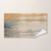 Waterverf Sienna Wilds Abstract Bad Handdoek (Handdoek)